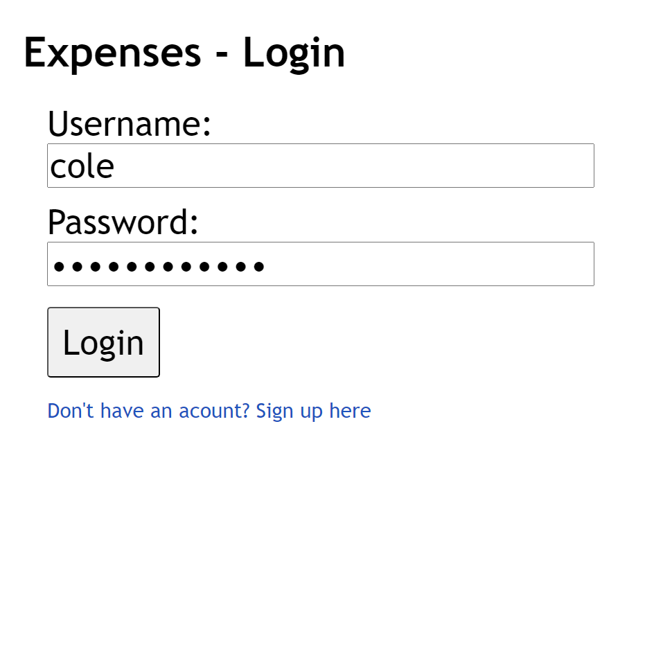 Expense Tracker image